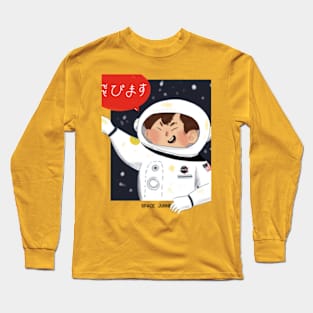 the kids astronaut among us Long Sleeve T-Shirt